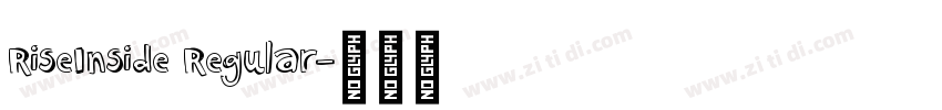 RiseInside Regular字体转换